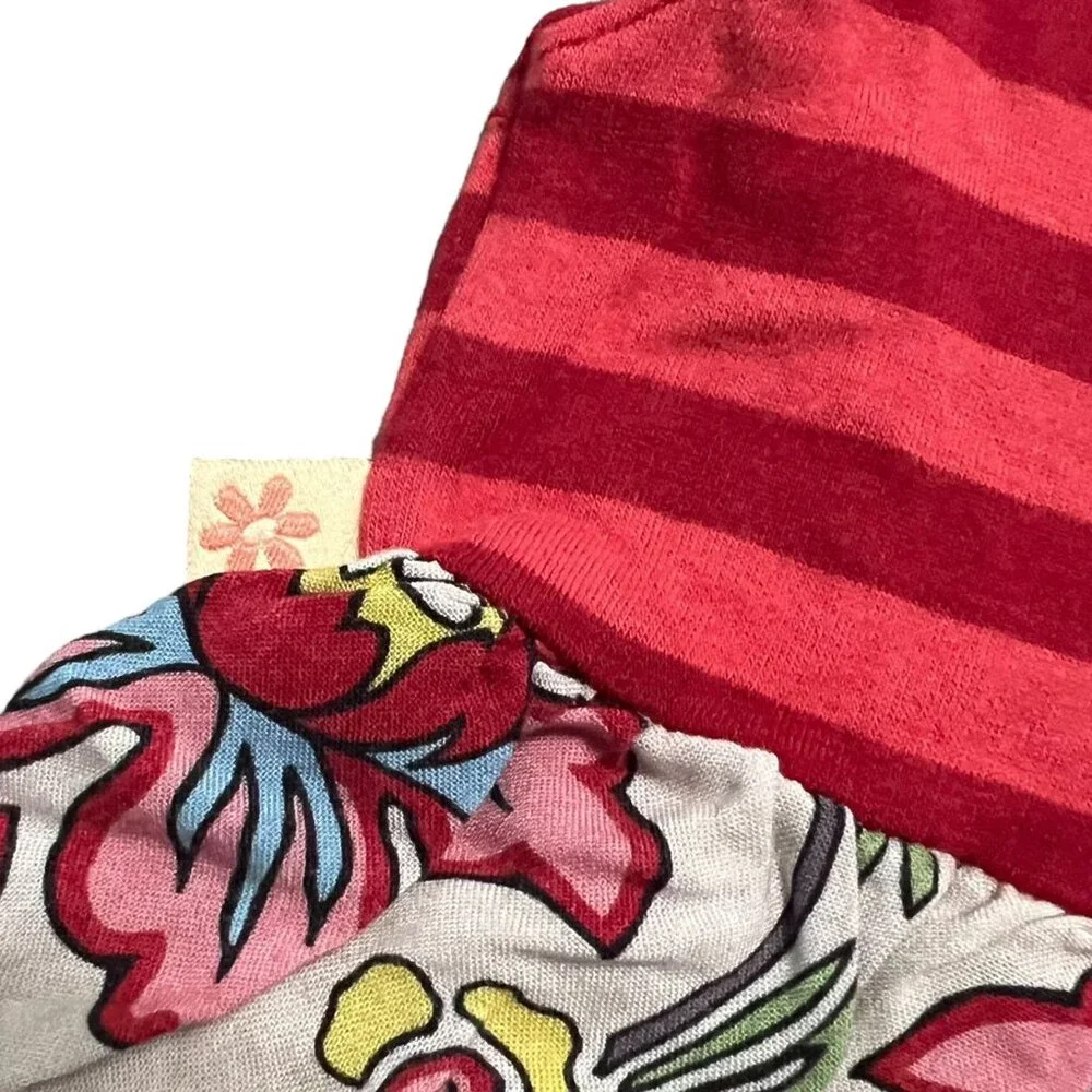 Persnickety 12-18m Floral & Stripes Tunic Dress